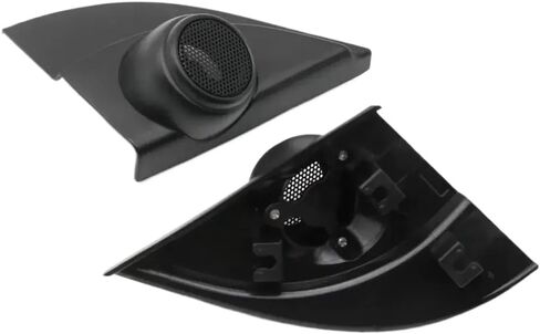 2PCS Car Tweeter Refitting Audio Door Angle Gum Speaker Cover Boxes Mounts Compatible with Solaris Verna 2010-2016 in Saudi Arabia