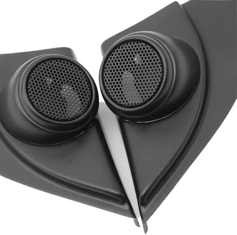 2PCS Car Tweeter Refitting Audio Door Angle Gum Speaker Cover Boxes Mounts Compatible with Solaris Verna 2010-2016 in Saudi Arabia