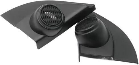 2PCS Car Tweeter Refitting Audio Door Angle Gum Speaker Cover Boxes Mounts Compatible with Solaris Verna 2010-2016 in Saudi Arabia