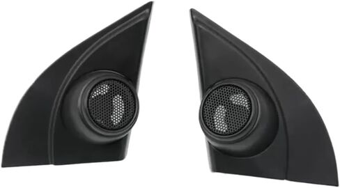 2PCS Car Tweeter Refitting Audio Door Angle Gum Speaker Cover Boxes Mounts Compatible with Solaris Verna 2010-2016 in Saudi Arabia