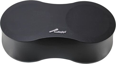 Audiopipe Dual 6" Wood Vinyl Covered Rear Deck Speaker Pod - Black in Saudi Arabia