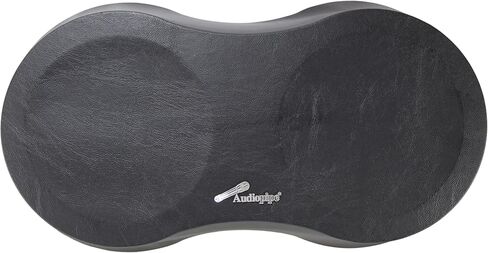 Audiopipe Dual 6" Wood Vinyl Covered Rear Deck Speaker Pod - Black in Saudi Arabia