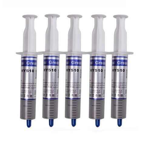 Hy510 30g / PCS Silicone Thermal Paste Heat Transfer Grease Heat Sink CPU GPU chipset Notebook Computer Cooling Syringe in Saudi Arabia