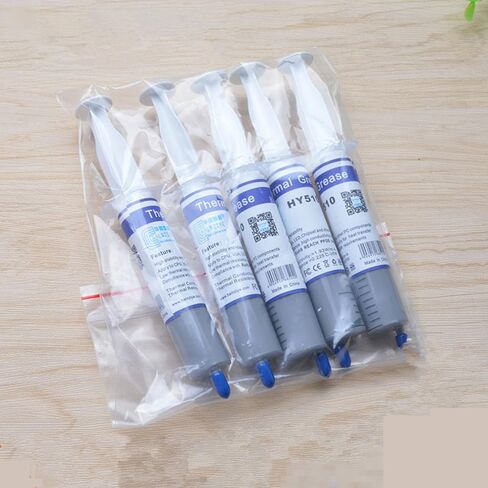 Hy510 30g / PCS Silicone Thermal Paste Heat Transfer Grease Heat Sink CPU GPU chipset Notebook Computer Cooling Syringe in Saudi Arabia