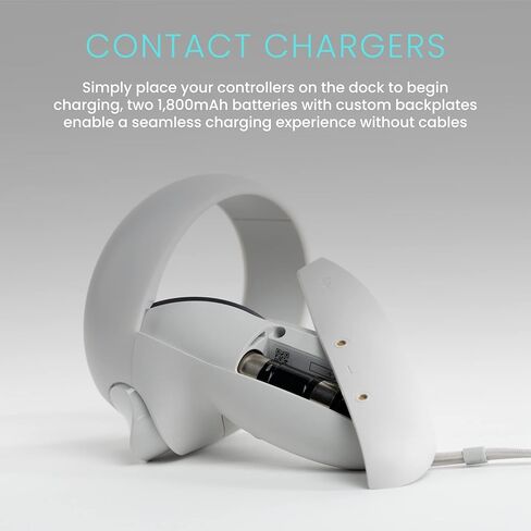Surge META Quest 2 VR Charge Dock: White in Saudi Arabia