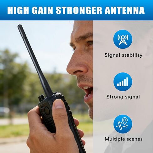 هوائي KRA-26 VHF لكينوود، هوائي بديل SMA-أنثى 136-174 ميجاهرتز لـ NX-200 NX-5200 TK-2170 TK-2160 TK-5210 TK-2312 TK-2200 بديل هوائي لاسلكي (عبوتان) in Kuwait