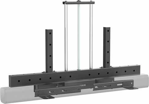 حامل تلفزيون VIVO Universal Soundbar لشاشات من 32 إلى 100 بوصة، تعديل الارتفاع والعمق، نطاق VESA واسع، أسود، Mount-ASM1 in Saudi Arabia