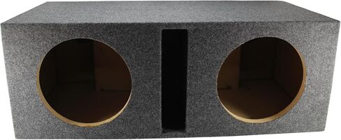Audiopipe Dual 12" Vented Carpeted Subwoofer Box Made w/Heavy-Duty MDF Construction in Saudi Arabia