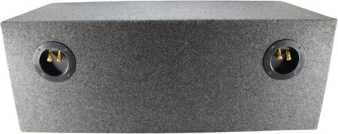 Audiopipe Dual 12" Vented Carpeted Subwoofer Box Made w/Heavy-Duty MDF Construction in Saudi Arabia