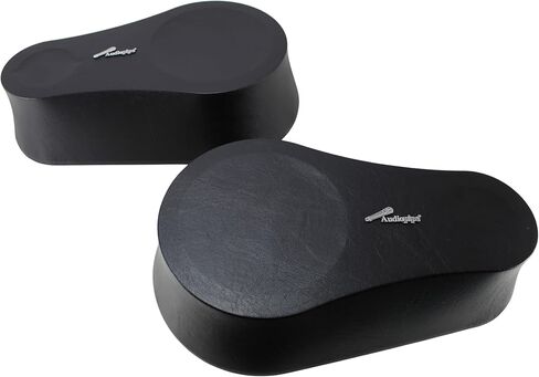 Audiopipe Pair of 6" Wood Vinyl Covered Speaker Pod w/Tweeter Opening - Black in Saudi Arabia