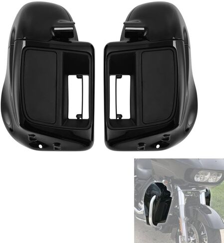 Vented Fairing Speaker Box Pod Compatible with FLHX Road King Electra Street Ultra 2014-2024 in Saudi Arabia