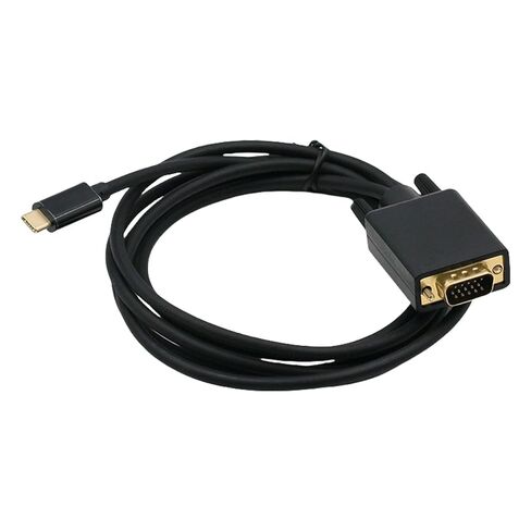 USB C إلى كابل VGA USB نوع C إلى كابل محول VGA USB C ذكر إلى VGA ذكر محول محولات الكابل in Kuwait