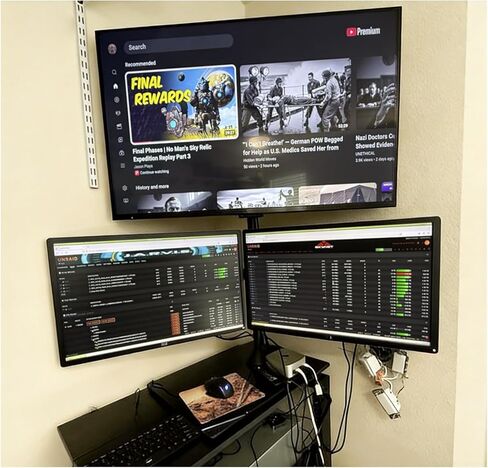 مجموعة محول تركيب VESA، موسع حامل التلفزيون العالمي يحول 200x200 إلى 400x400 و300x300 مم، لوح فولاذي عالي التحمل لشاشات 32-55 بوصة، سعة 66 رطلاً in Kuwait