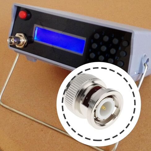 4 Pcs RF Equipment Coaxial Cable Adapter Mini UHF Female to BNC Male Fit for Walkie Talkies Signal Testers Antenna Systems in Saudi Arabia