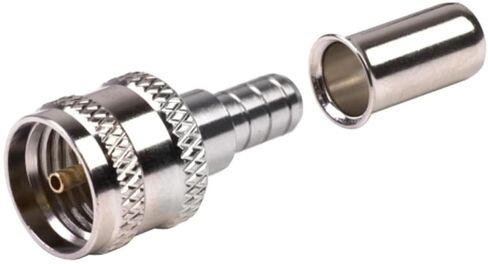 RF Industries - MiniUHF Male Crimp-RG58 (25 حزمة) in Kuwait