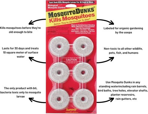 Insect Mosquito Dunk 6PK in Saudi Arabia
