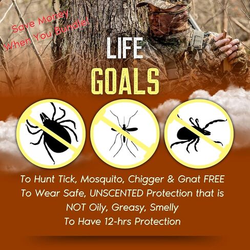 Zone Realtree Complete Bundle - 10oz Picaridin Insect Repellent & 10oz Permethrin Outfitter's Continuous Spray, 12-Hour Protection Against Ticks, Chiggers, Mosquitoes, (2) 10oz Bottles in Saudi Arabia
