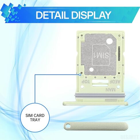 for Samsung Galaxy A54 Sim Card Tray Replacement (Single SIM Version) Lime Card Tray Slot Holder Bracket Adapter with Needle Ejector for A54 SM-A546U SM-A546U1 in Saudi Arabia