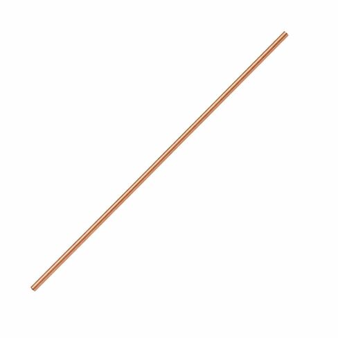 Therwen Pure Copper Round Rod 11.8 Inch Length Bare Copper Metal Rod Solid Copper Rod Lathe Bar Stock for Metal Crafts, Metal Working Hobbies (50 Pcs,0.12 Inch/ 3 mm in Diameter) in Saudi Arabia