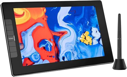 VEIKK VK1200 V2 Drawing Tablet with Screen 11.6 inch Full-Laminated Art Tablet Graphic Tablet with Screen with Tilt Function and Monitor Stand in Saudi Arabia