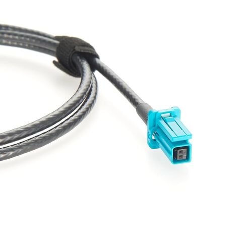 كابل إيثرنت أصلي من Rosenberger H-MTD أنثى إلى TE MATEnet أنثى للسيارات 1 جيجابت في الثانية E6K10A-1BZZ5-Z إلى 2302510-9 موصل محمي 100/1000BASE-T1 لكاميرا ADAS، ECU، شبكة IVI (1M/3.28FT) in Saudi Arabia