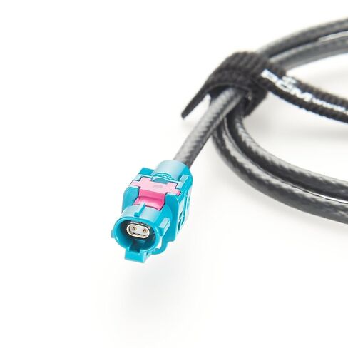 كابل إيثرنت أصلي من Rosenberger H-MTD أنثى إلى TE MATEnet أنثى للسيارات 1 جيجابت في الثانية E6K10A-1BZZ5-Z إلى 2302510-9 موصل محمي 100/1000BASE-T1 لكاميرا ADAS، ECU، شبكة IVI (1M/3.28FT) in Saudi Arabia