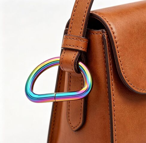 Wuuycoky 1" Inner Diameter D Rings Buckles D-ring Non-welded For Webbing Strapping Color Optional in Saudi Arabia
