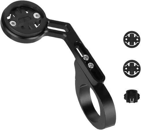 Multiple Bicycles Computer Mount Bases Lightweight Aluminum Alloy Easy Installation for Various Cycling Needs Stable Des in Saudi Arabia