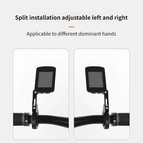 Multiple Bicycles Computer Mount Bases Lightweight Aluminum Alloy Easy Installation for Various Cycling Needs Stable Des in Saudi Arabia
