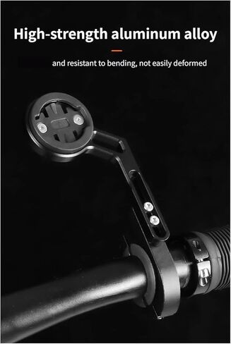 Multiple Bicycles Computer Mount Bases Lightweight Aluminum Alloy Easy Installation for Various Cycling Needs Stable Des in Saudi Arabia