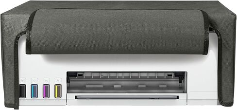 kwmobile Dust Cover Compatible with HP Smarttank 5105 / Smarttank 5101 - Printer Case - Fabric Protector Cover - Dark Grey in Saudi Arabia