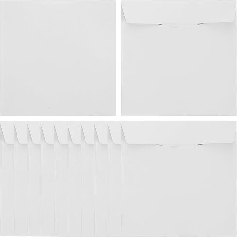 50pcs DVD Paper Sleeves and CD Cases Optical Media Storage Envelopes Lightweight Paper CD Holders Protection for and DVDs Tear Resistant Design in Saudi Arabia