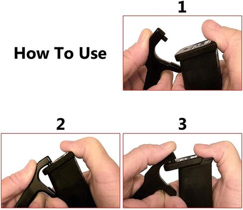 أداة تفكيك مجلات Hygoo متوافقة مع Glock، مفتاح إزالة لوحة قاعدة Mag متوافق مع Glock 17 19 22 25 26 27 28 42 43 43X 48 in Kuwait
