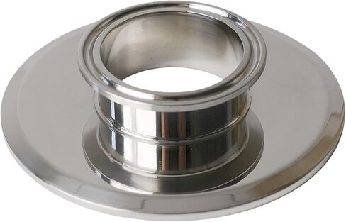 Stainless Steel End Cap Reducer Tri Clamp Sanitary Fittings (2 inch to 4 inch Tri Clamp) in Saudi Arabia