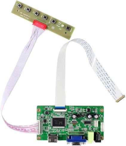 VGA Controller Board 30 Pin eDP for 1920x1080 NV140FHM B156HAN01.1 LP156WF4 NV156FHM N156HGE-EA1 B173HAN01.0 N173HCE E11 E21 E31 LP173WF4 11.6'' 13.3'' 14'' 15.6'' 17.3 inch LCD Screen in Saudi Arabia