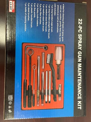 Dedoes 22-Piece Paint Sprayer Cleaning Kit, Professional HVLP Sprayer Maintenance Tools in Saudi Arabia