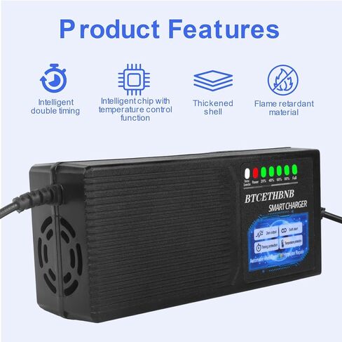 Li-ion Battery Charger Output 84V 4A Battery Charger for 72V 20S Ternary Lithium or 23S LiFePO4 Battery Pack XT60 Connector in Saudi Arabia