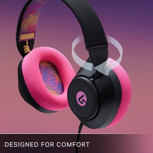 LucidSound by PowerA LS10 Wired Gaming Headset - Midnight Surf, works with PlayStation, Xbox, PC, Mobile, and other compatible devices, designed for comfort, premium audio, Quick-Access Audio Controls in Kuwait