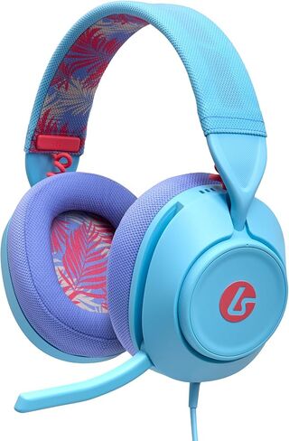 LucidSound by PowerA LS10 Wired Gaming Headset - Midnight Surf, works with PlayStation, Xbox, PC, Mobile, and other compatible devices, designed for comfort, premium audio, Quick-Access Audio Controls in Kuwait