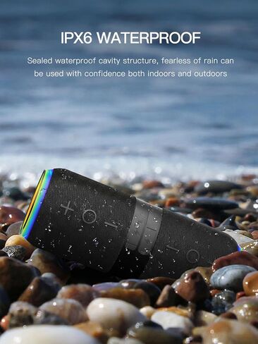 2 in 1 Magnetic Splittable Bluetooth Speaker, Portable Waterproof Split Wireless Speaker Bluetooth V5.4 with 20W Loud Stereo Sound, Wireless Pairing for Home, Outdoor or Travel in Saudi Arabia