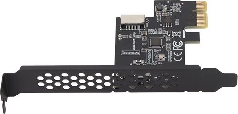 مكثفات سيراميك Akozon USB3.2 PCI E Riser مزدوجة السرعة PCI E إلى Type E Riser لأجهزة الكمبيوتر الإلكترونية السوداء (أسود) in Saudi Arabia
