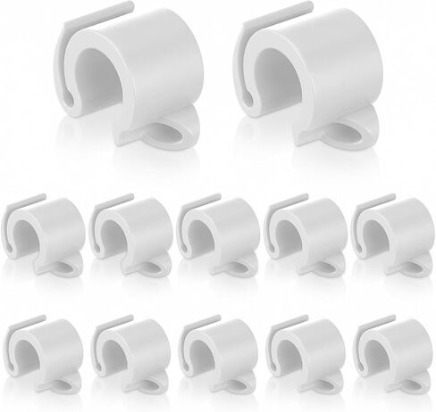 10 Pack Fishing Hook Holder Universal Fishing Hook Keeper for Rod Durable Plastic Anti-Snag Tackle Clip Accessories Fit for Freshwater Saltwater Angling in Saudi Arabia