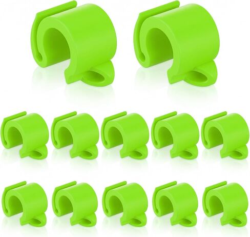 10 Pack Fishing Hook Holder Universal Fishing Hook Keeper for Rod Durable Plastic Anti-Snag Tackle Clip Accessories Fit for Freshwater Saltwater Angling in Saudi Arabia