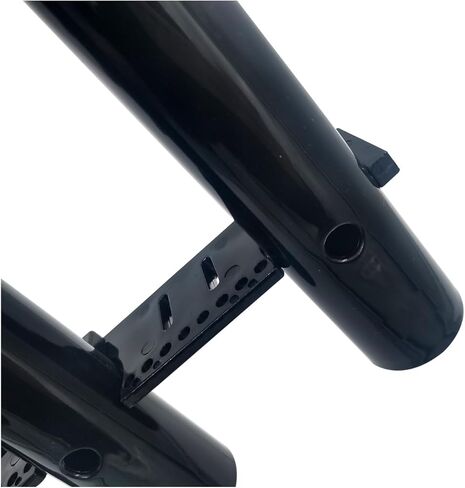 Fishing Rod Holder Bracket 3 Tube，Black Wall Mounted Boat Side Mount Tool Holder Tube Links with Screws in Saudi Arabia