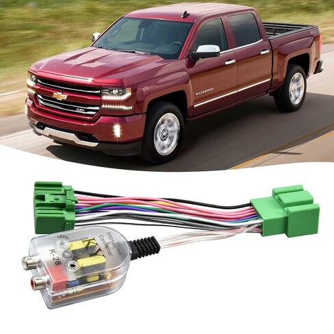Add an Amp Amplifier Adapter Interface to Factory Radio System Fit for GM Vehicles Chevy Camaro Colorado Silverado GMC Canyon Yukon Sierra 1500 2500HD 3500HD in Kuwait