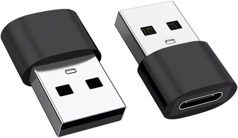 [عبوة واحدة] محول USB C إلى USB، محول OTG من النوع C ذكر إلى USB A أنثى، نقل سريع للبيانات، متوافق مع أجهزة MacBook وiPad Pro وأجهزة الكمبيوتر المحمولة والهواتف in Saudi Arabia