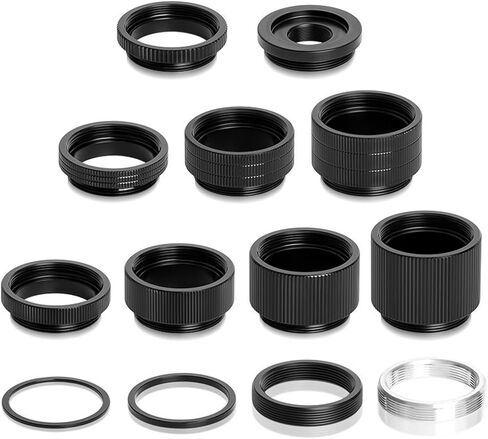CCD Camera Adapter Ring/Industrial Camera Adapter Ring/Connection Ring 5MM/Close-up Adapter Ring CS to C Interface Ring(5MM) in Kuwait