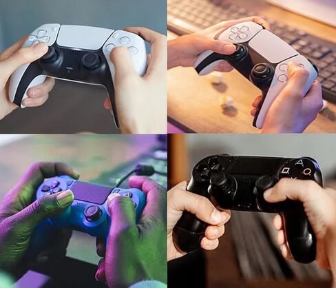 Hall Effect PS5 Joystick Replacement Kit for DualSense & DualSense Edge Controllers - Fix Stick Drift, Repair Broken or Loose Sticks with Repair Modules and Thumbstick Caps, Upgrade for PS5 Controller (4-Pack, Soldering Required) in Saudi Arabia