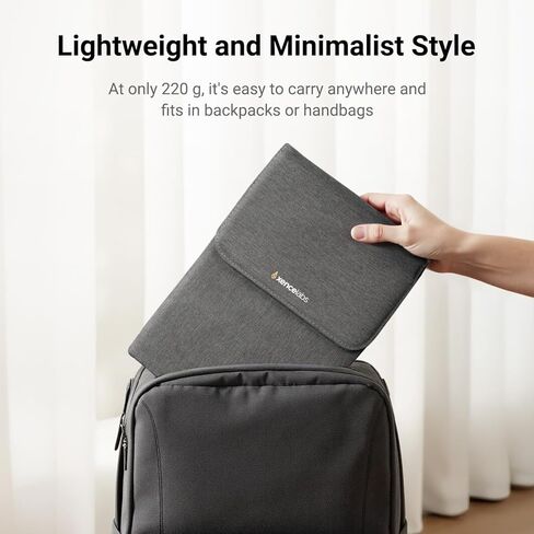 Protective Tablet Sleeve with Extra Storage Compartments – Lightweight 11" Carrying Case for Drawing Tablet and iPad, Cationic Fabric Splash-Resistant Cover in Saudi Arabia