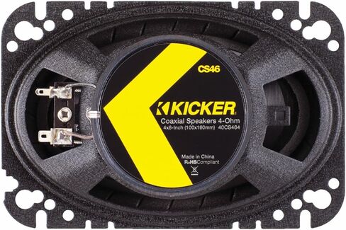 4) New Kicker 40CS464 4x6" 300W 2 Way Car Coaxial Speakers Stereo Audio CS464 in Saudi Arabia